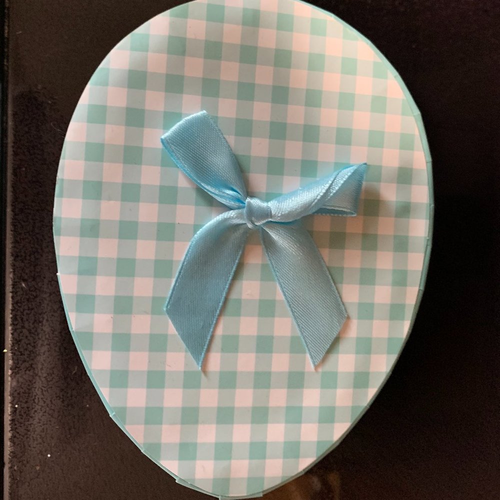 Easter Egg shaped checked box